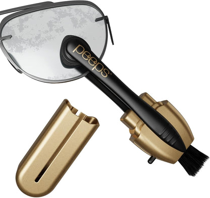 Eye Doctors Agree: The Way Most People Clean Their Glasses Is Slowly Ruining Them.  Meet Peeps® — The Lens Cleaner Trusted By Over 7 Million People.