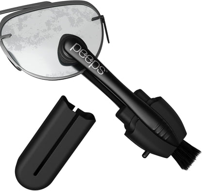 Eye Doctors Agree: The Way Most People Clean Their Glasses Is Slowly Ruining Them.  Meet Peeps® — The Lens Cleaner Trusted By Over 7 Million People.
