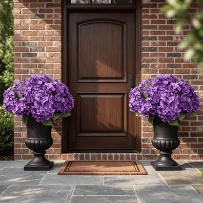 💥Buy 2 Free Shipping💐Artificial Outdoor Hydrangea Flowers - UV resistant, Waterproof, Windproof
