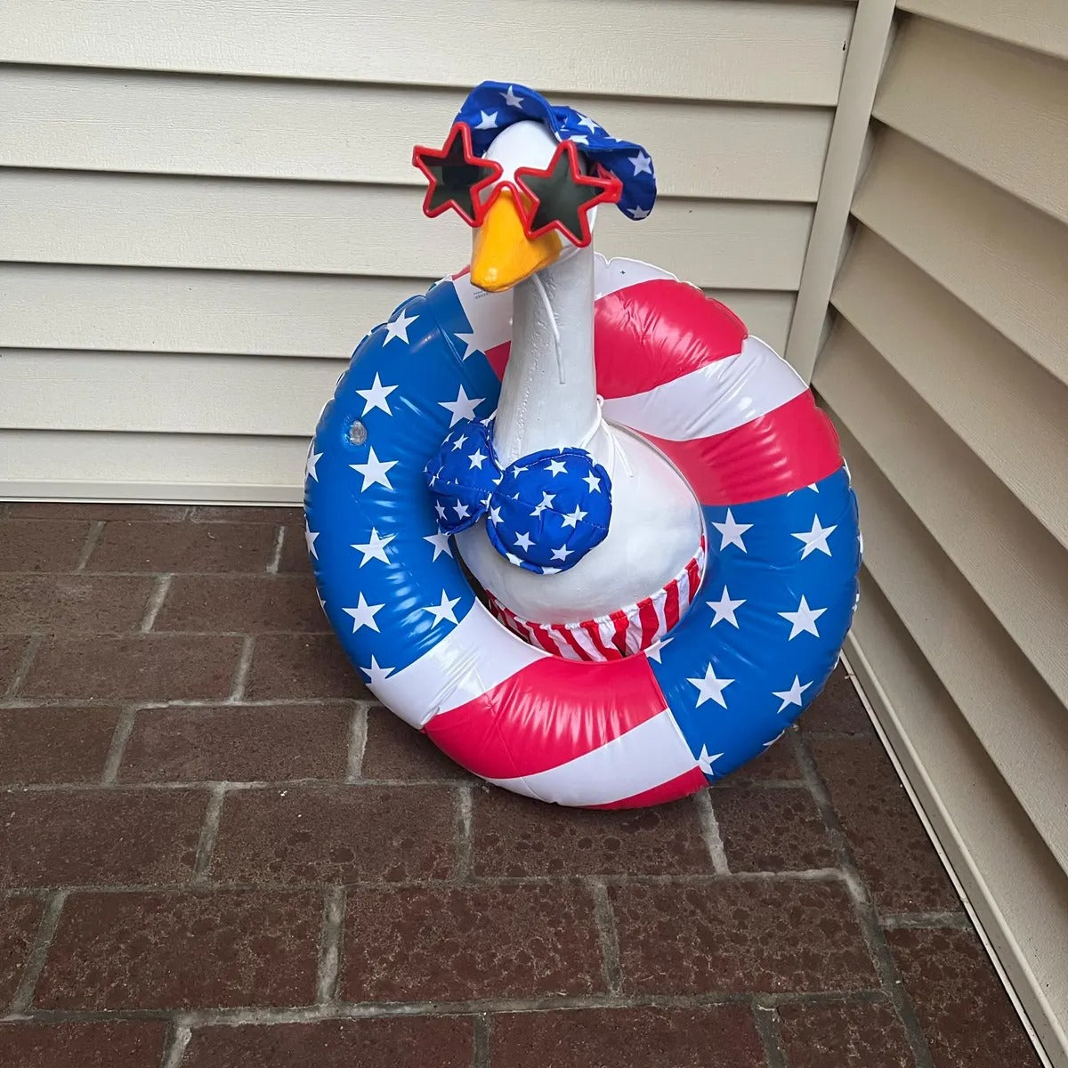 🦢America's Favorite Porch Goose Outfit – Complete 4th of July Beach Party Look🇺🇸