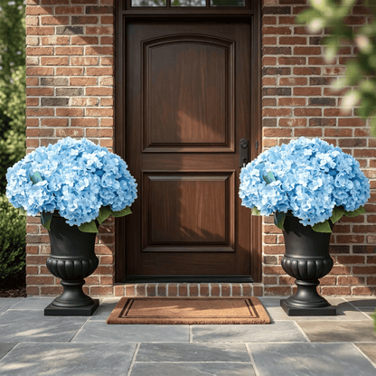 💥Buy 2 Free Shipping💐Artificial Outdoor Hydrangea Flowers - UV resistant, Waterproof, Windproof