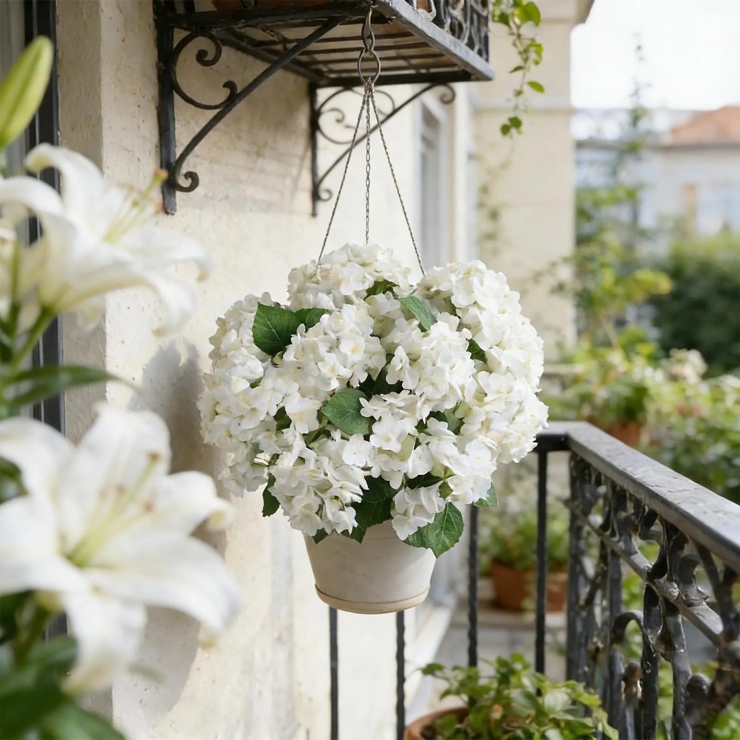💥Buy 2 Free Shipping💐Artificial Outdoor Hydrangea Flowers - UV resistant, Waterproof, Windproof