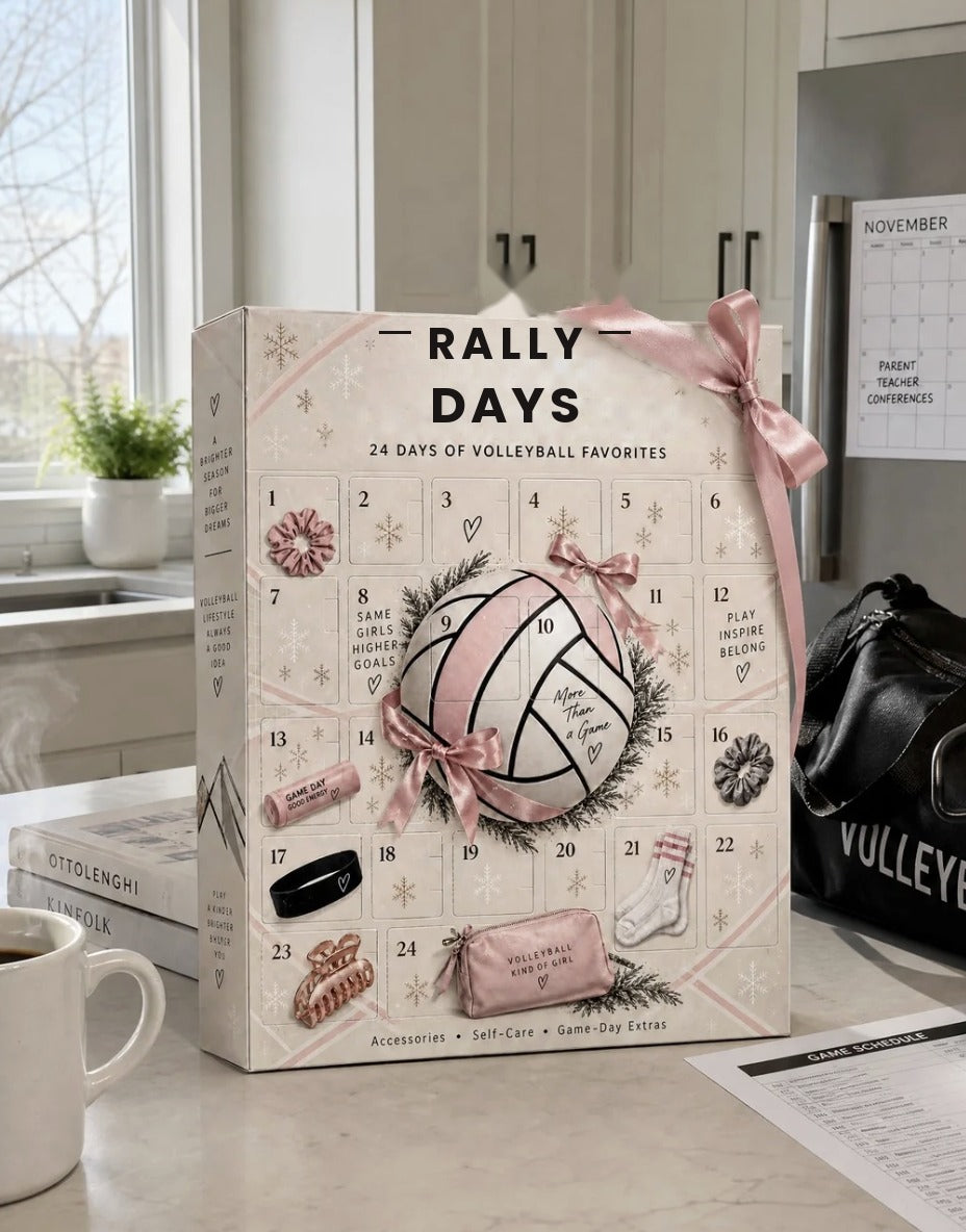 🔥Christmas Sale🎁2026 Volleyball Girl Court Countdown Advent Calendar – 24 Day Christmas Countdown | Volleyball Player Gift