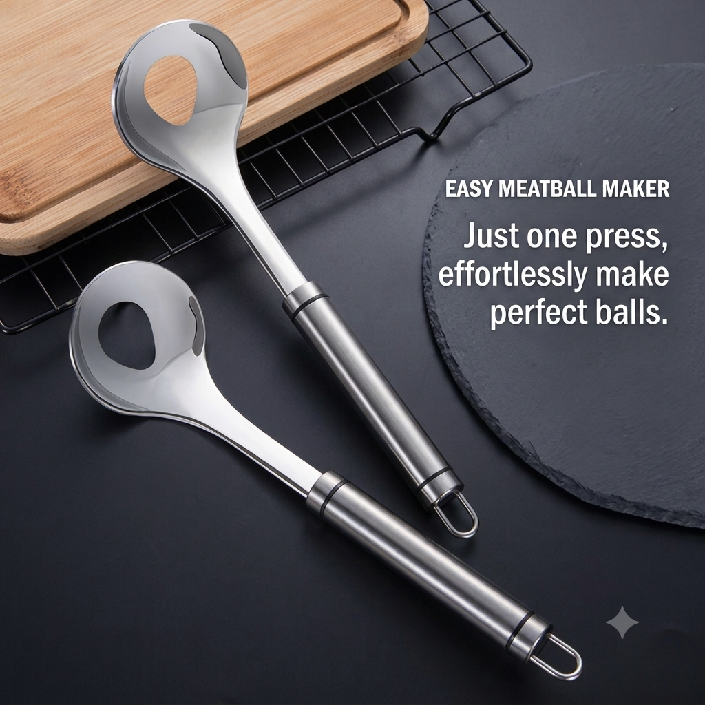 304 Stainless Steel Meatball Maker Spoon