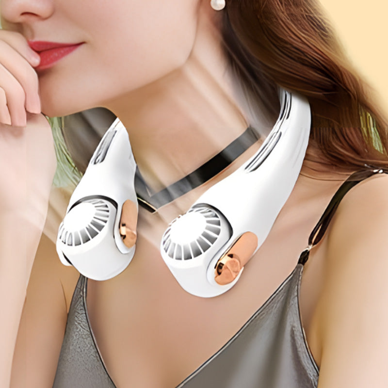 🔥 Summer Sale - Portable Neck Air Conditioner Fan ❄️ Stay Cool Anywhere