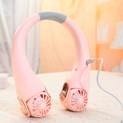 🔥 Summer Sale - Portable Neck Air Conditioner Fan ❄️ Stay Cool Anywhere
