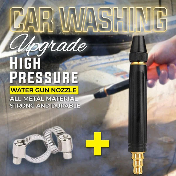 ⏳Last Day Buy 2 Get 1 Free! 💥High-Pressure Alloy Water Gun Nozzle👍💦