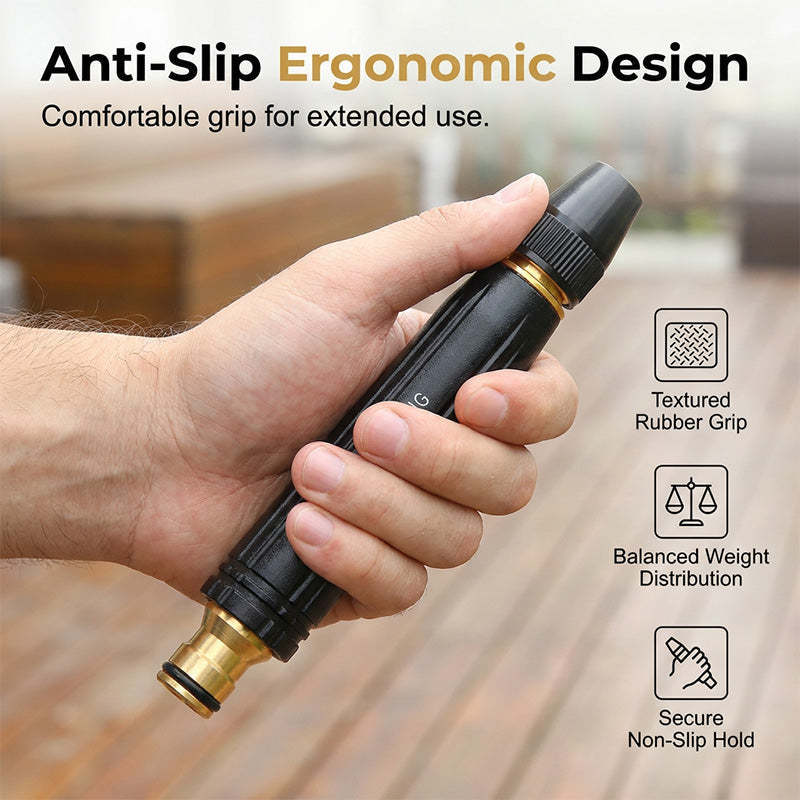 ⏳Last Day Buy 2 Get 1 Free! 💥High-Pressure Alloy Water Gun Nozzle👍💦