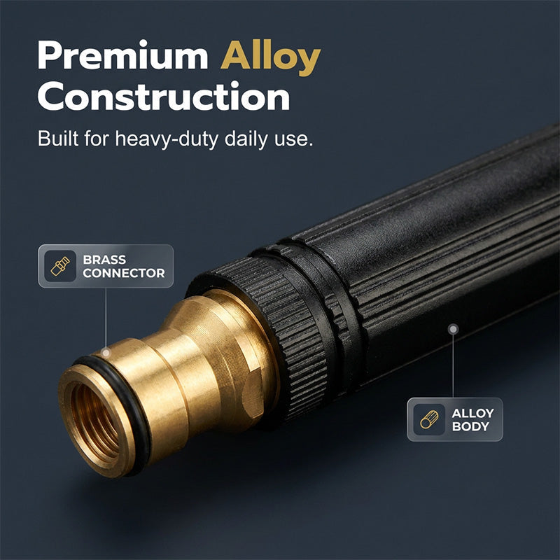 ⏳Last Day Buy 2 Get 1 Free! 💥High-Pressure Alloy Water Gun Nozzle👍💦