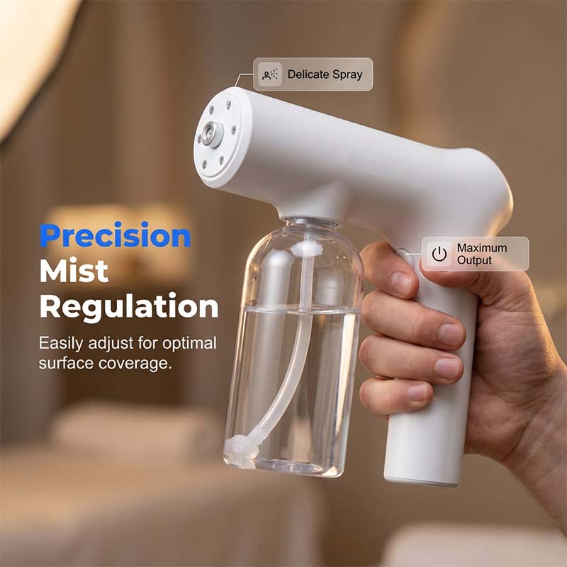 50% OFF NOW! 🚫🦠Cordless Nano Atomizer | Touchless Disinfecting + Blue Light Sanitizer – Home, Office & Car