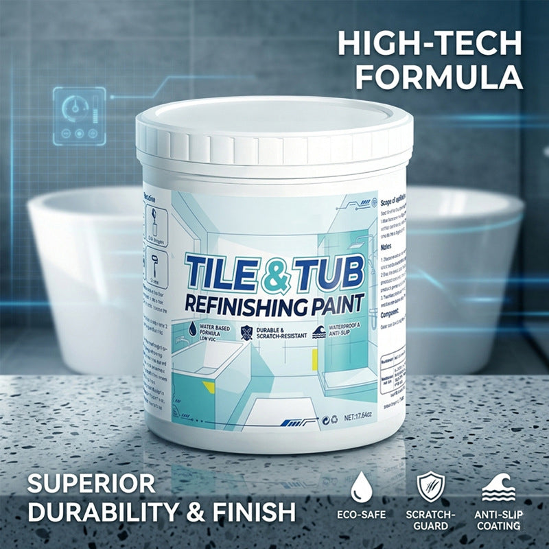 🔥 Customer Favorite - Premium Tile & Tub Refinishing Paint Kit