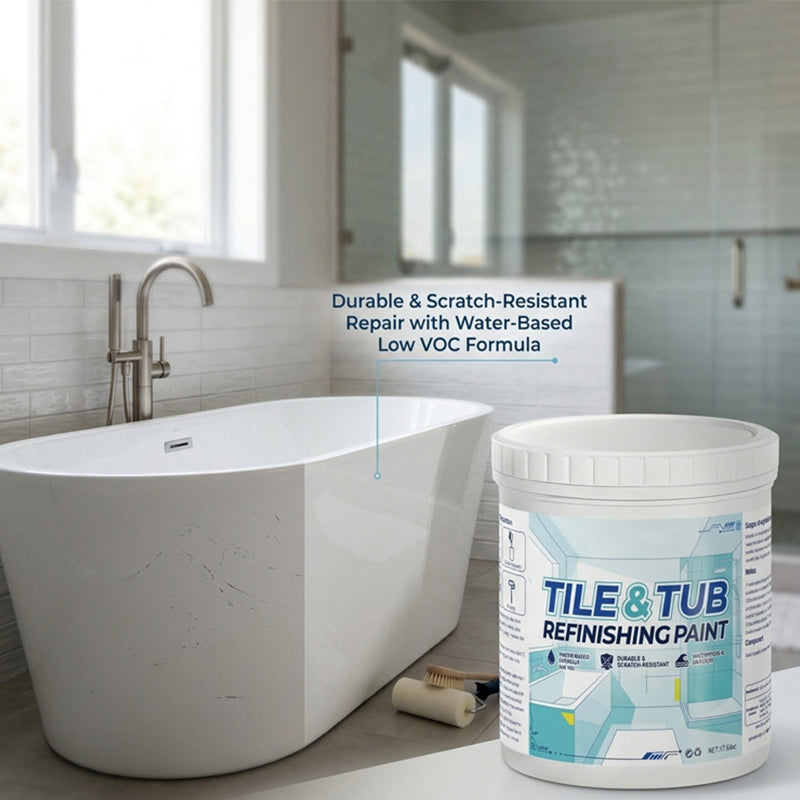 🔥 Customer Favorite - Premium Tile & Tub Refinishing Paint Kit