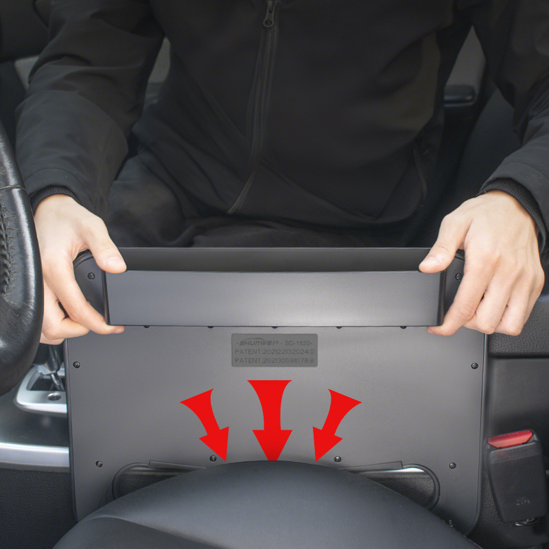 ⏳2-in-1 Car Steering Wheel Tray & Seat Gap Filler🍟🍔🥤