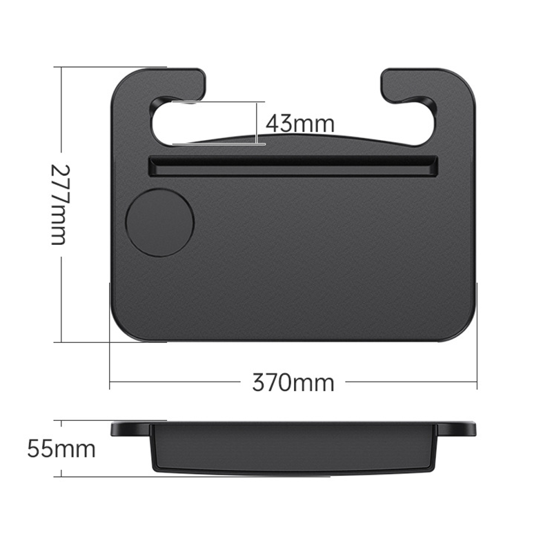 ⏳2-in-1 Car Steering Wheel Tray & Seat Gap Filler🍟🍔🥤