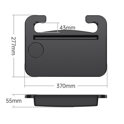 ⏳2-in-1 Car Steering Wheel Tray & Seat Gap Filler🍟🍔🥤