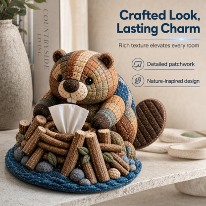 Cute Little Animals DIY Tissue Box Material Kit