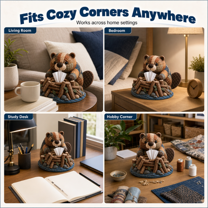 Cute Little Animals DIY Tissue Box Material Kit