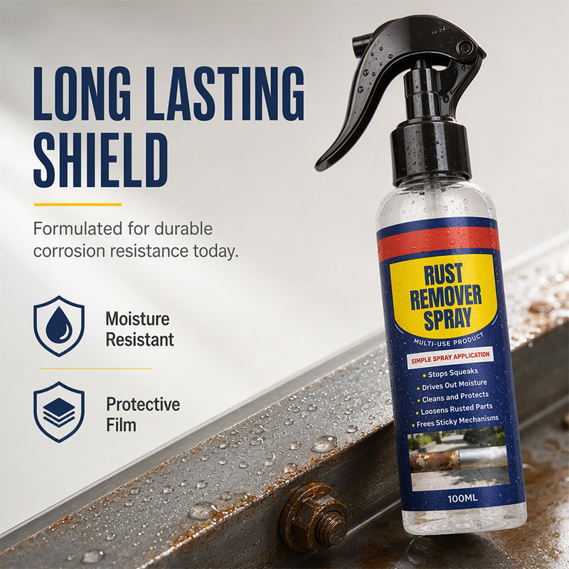 🔥Limited Time Promotion 70% OFF🔥-Multi-Purpose Rust Remover Spray & Lubricant