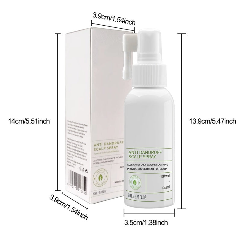 Anti-Dandruff Itch Relief Scalp Mist