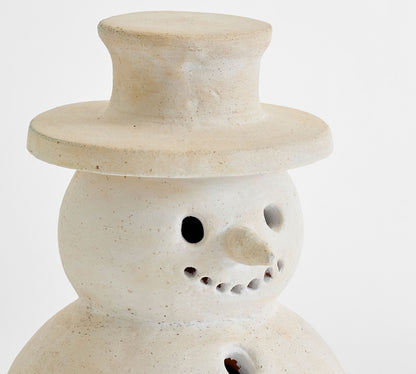 🔥Christmas Sale🎁Christmas Handmade Terracotta Snowman Figurines