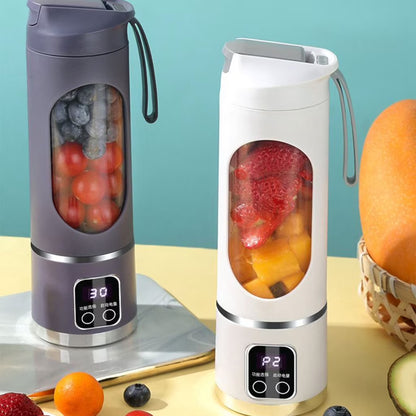 Digital Display Juicer Machine Portable Blenders Appliance Bottle Kitchen Electric Juicer Appliances