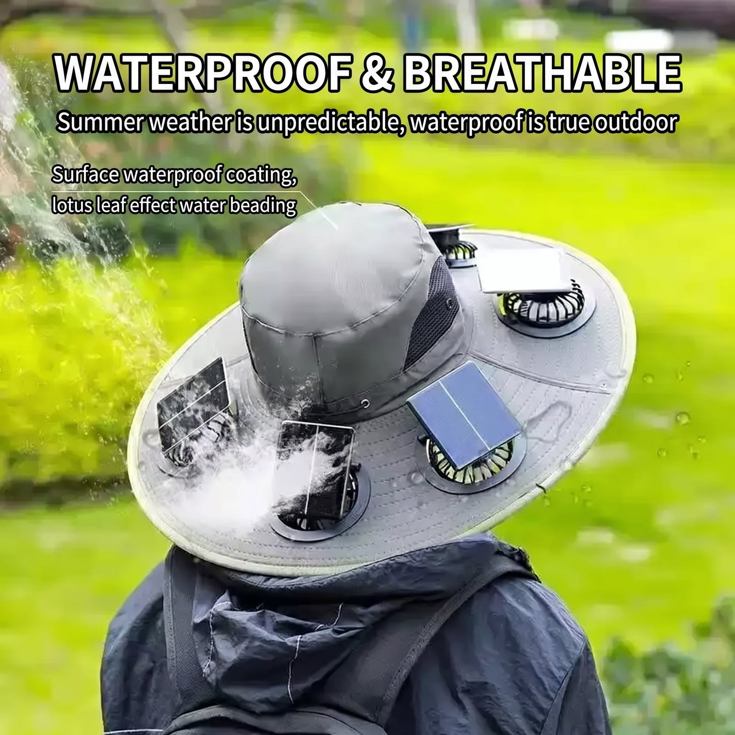 🔥 Dad’s Favorite Summer Hat Is Here❄️ 2026 New 6-Fan Solar Cooling Hat