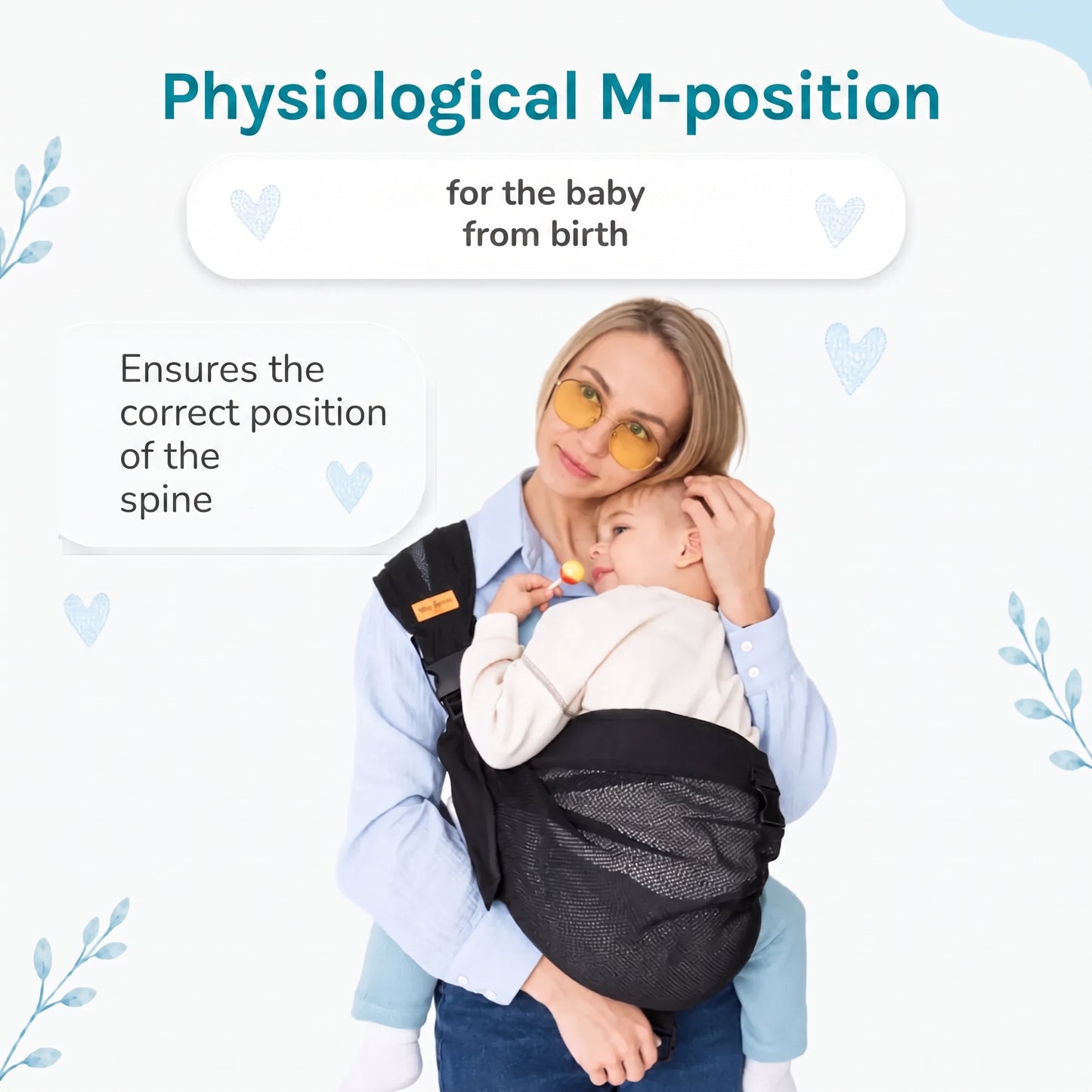 👶 CarryEase™ Toddler Hip Carrier – One-Shoulder Support For Easier Everyday Carrying