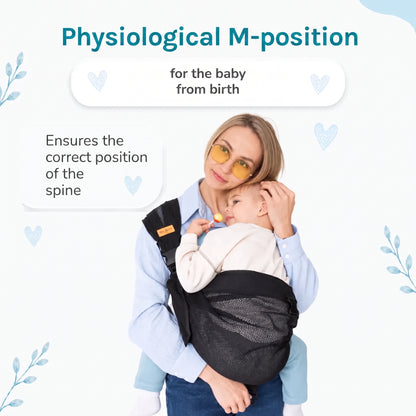 👶 CarryEase™ Toddler Hip Carrier – One-Shoulder Support For Easier Everyday Carrying
