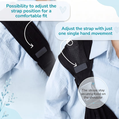 👶 CarryEase™ Toddler Hip Carrier – One-Shoulder Support For Easier Everyday Carrying