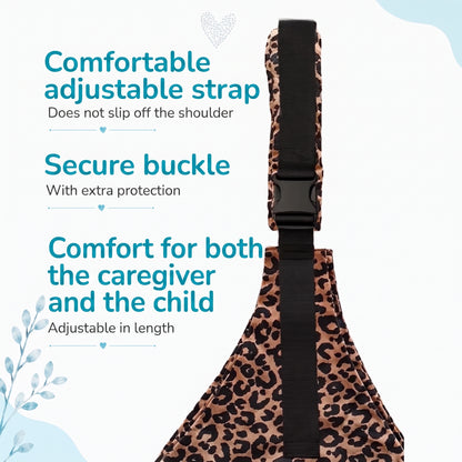 👶 CarryEase™ Toddler Hip Carrier – One-Shoulder Support For Easier Everyday Carrying